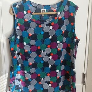 PLUS SIZE (1X)_Anne Klein Cami/Shell_Multicolored